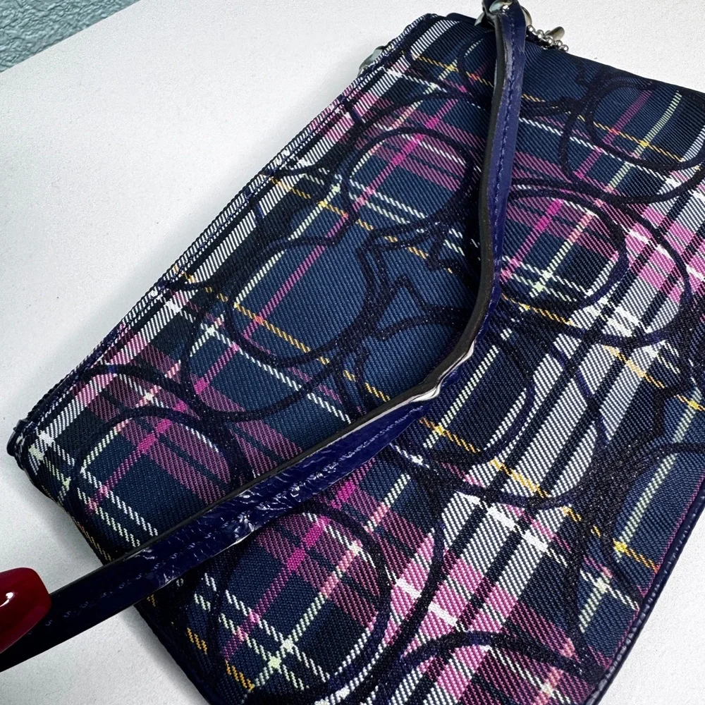 Coach poppy tartan